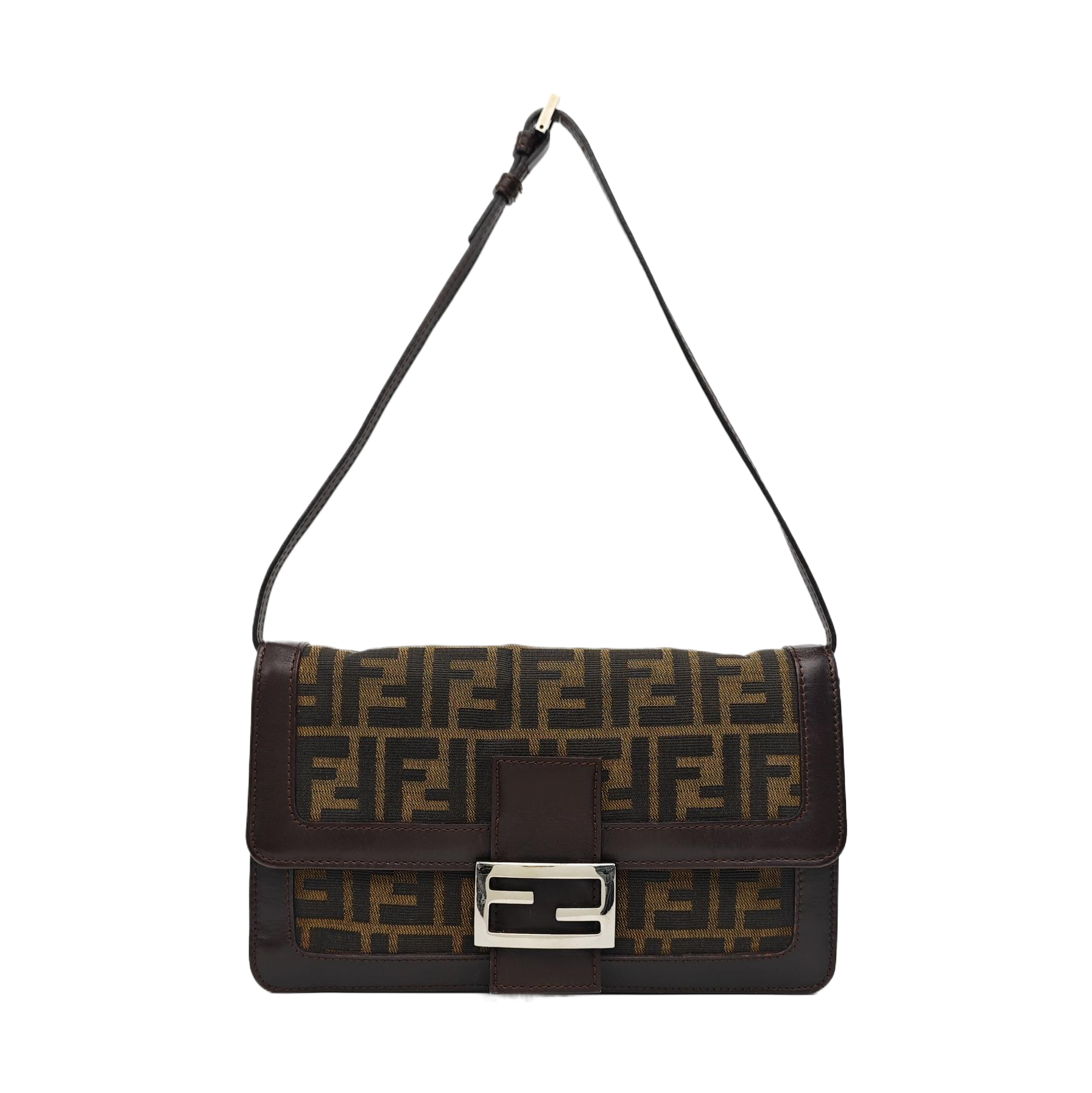 Canvas Shoulder Bag Brown
