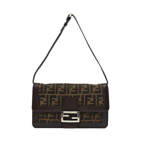 Canvas Shoulder Bag Brown