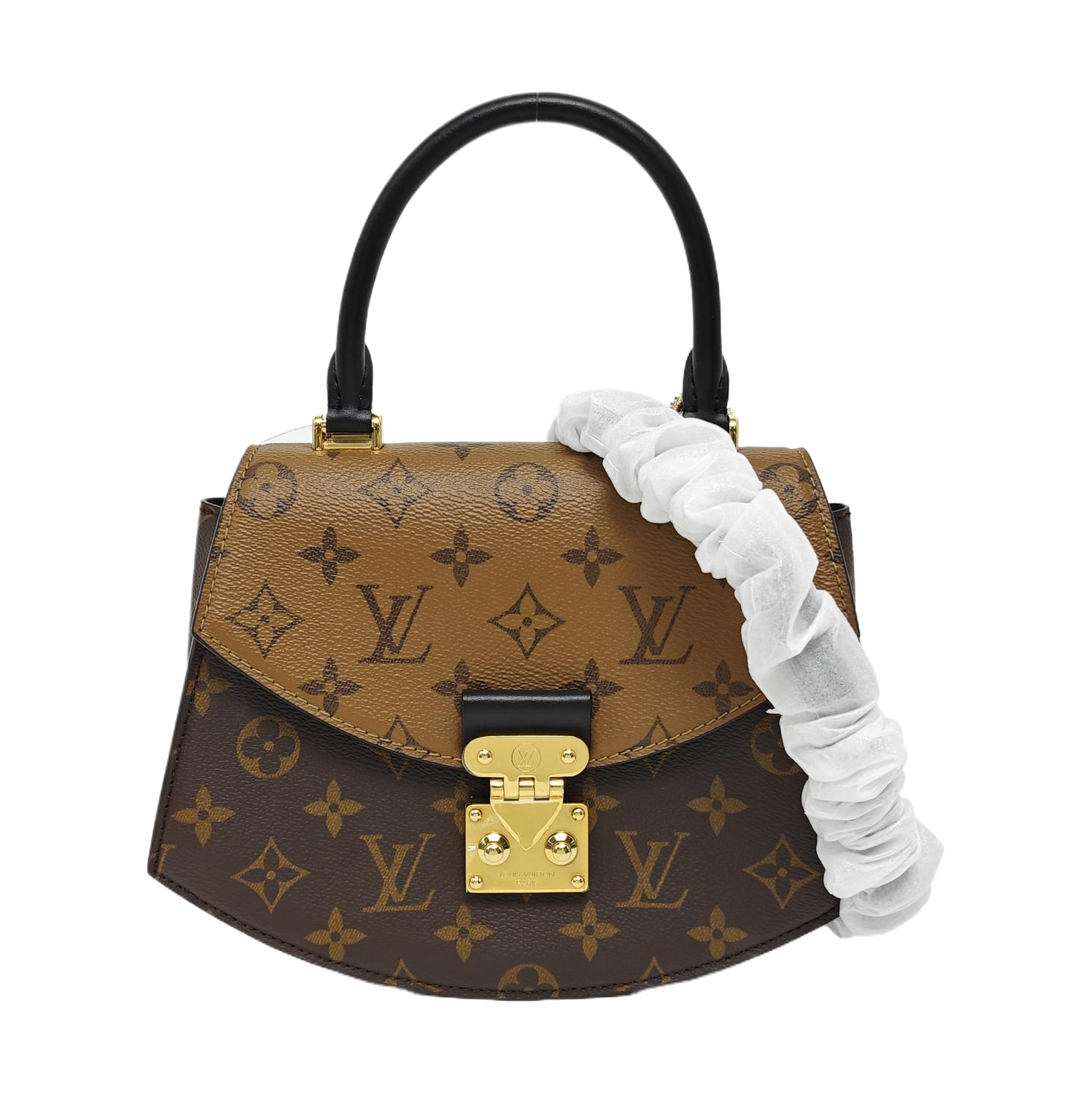 EDEN Monogram Coated Canvas Brown