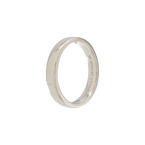 LES ÉTERNELLES Platinum 950 Silver Ring EU 56