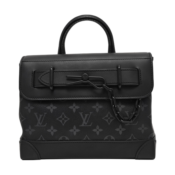 STEAMER PM Monogram Coated Canvas Black