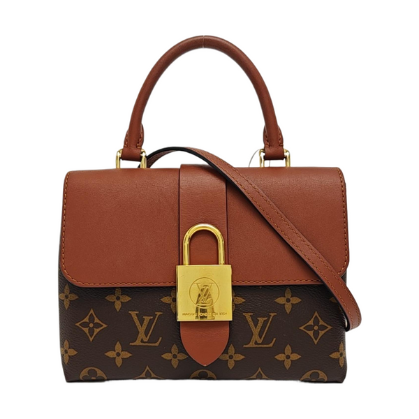 LOCKY BB Monogram Coated Canvas Brown