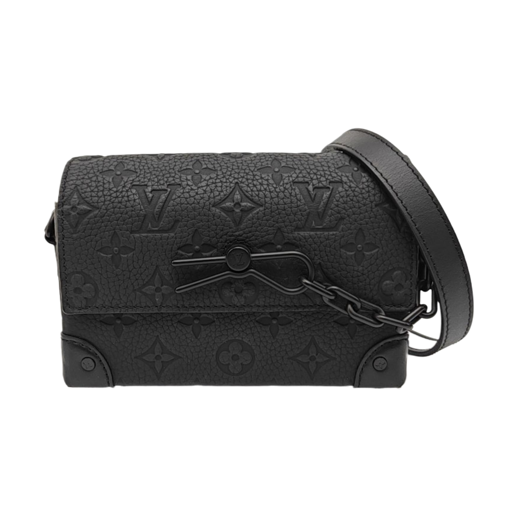 SOFT TRUNK Mini Monogram Calfskin Black