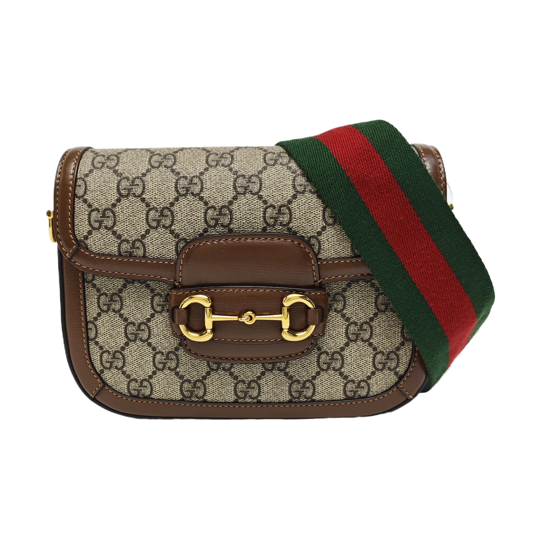 Horsebit 1955 Mini Coated Canvas Beige