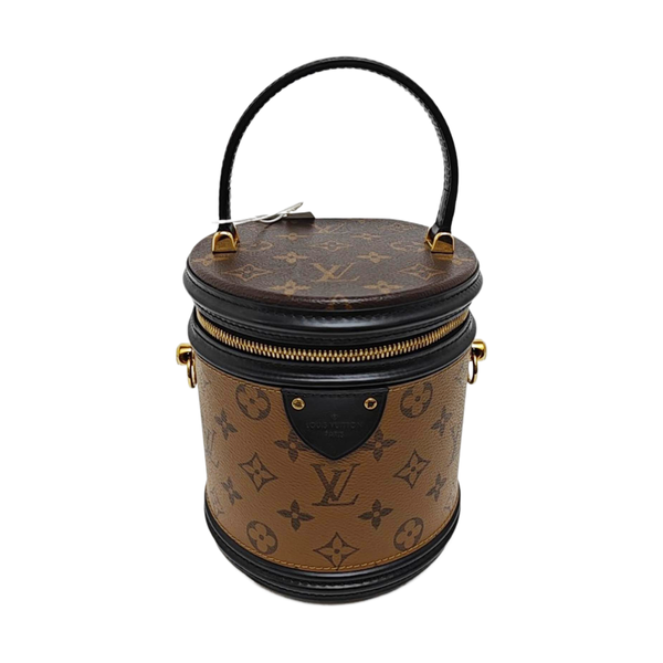 CANNES PM Monogram Coated Canvas Brown