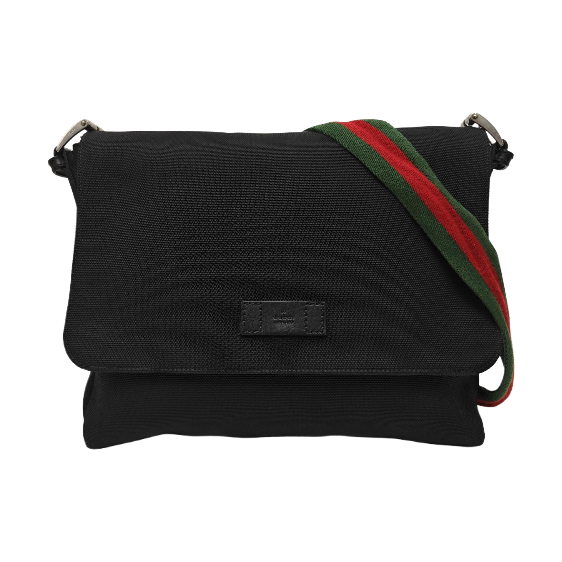 Canvas Crossbody Bag Black