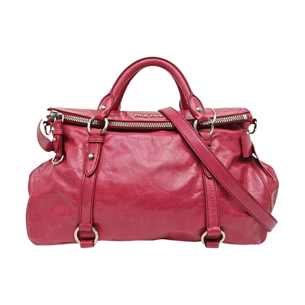 Bow Calfskin Pink