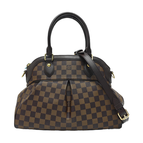 TREVI PM Damier Ebene Coated Canvas Brown