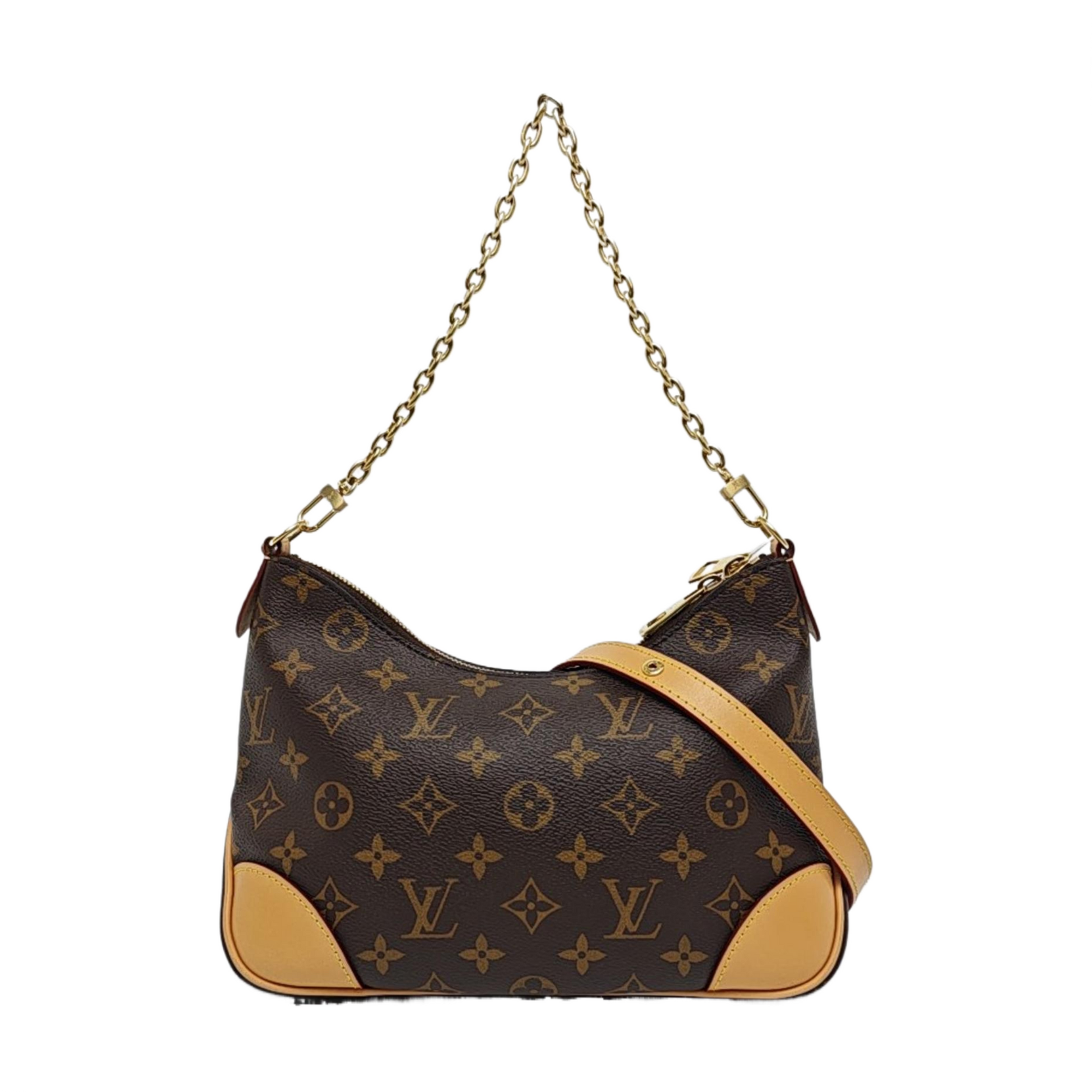 BOULOGNE Monogram Coated Canvas Brown
