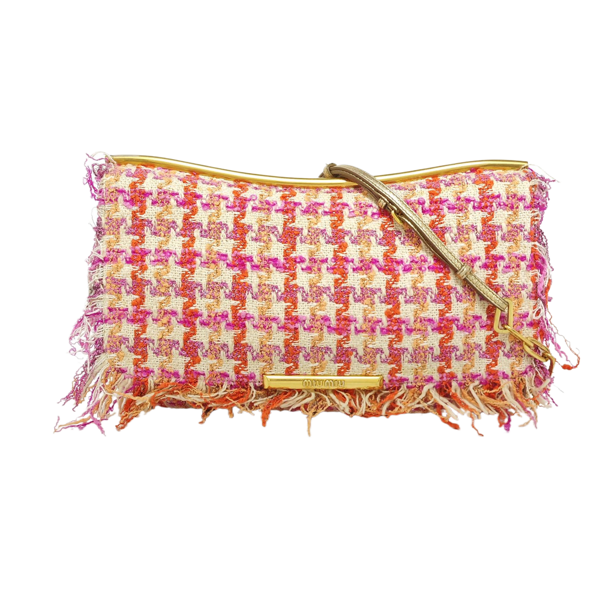 Fabric Shoulder Bag Multicolor