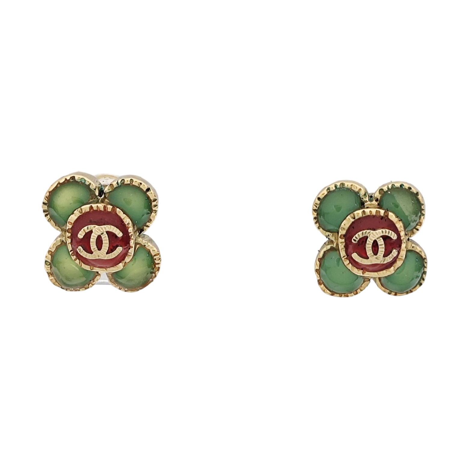 Metal Gold Stud Earrings
