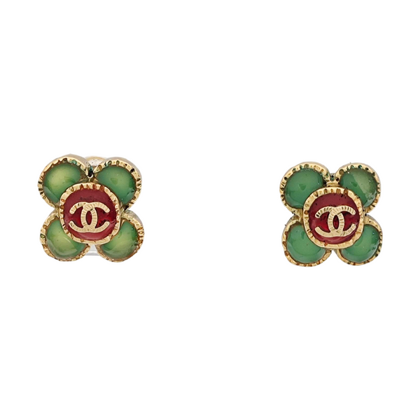 Metal Gold Stud Earrings