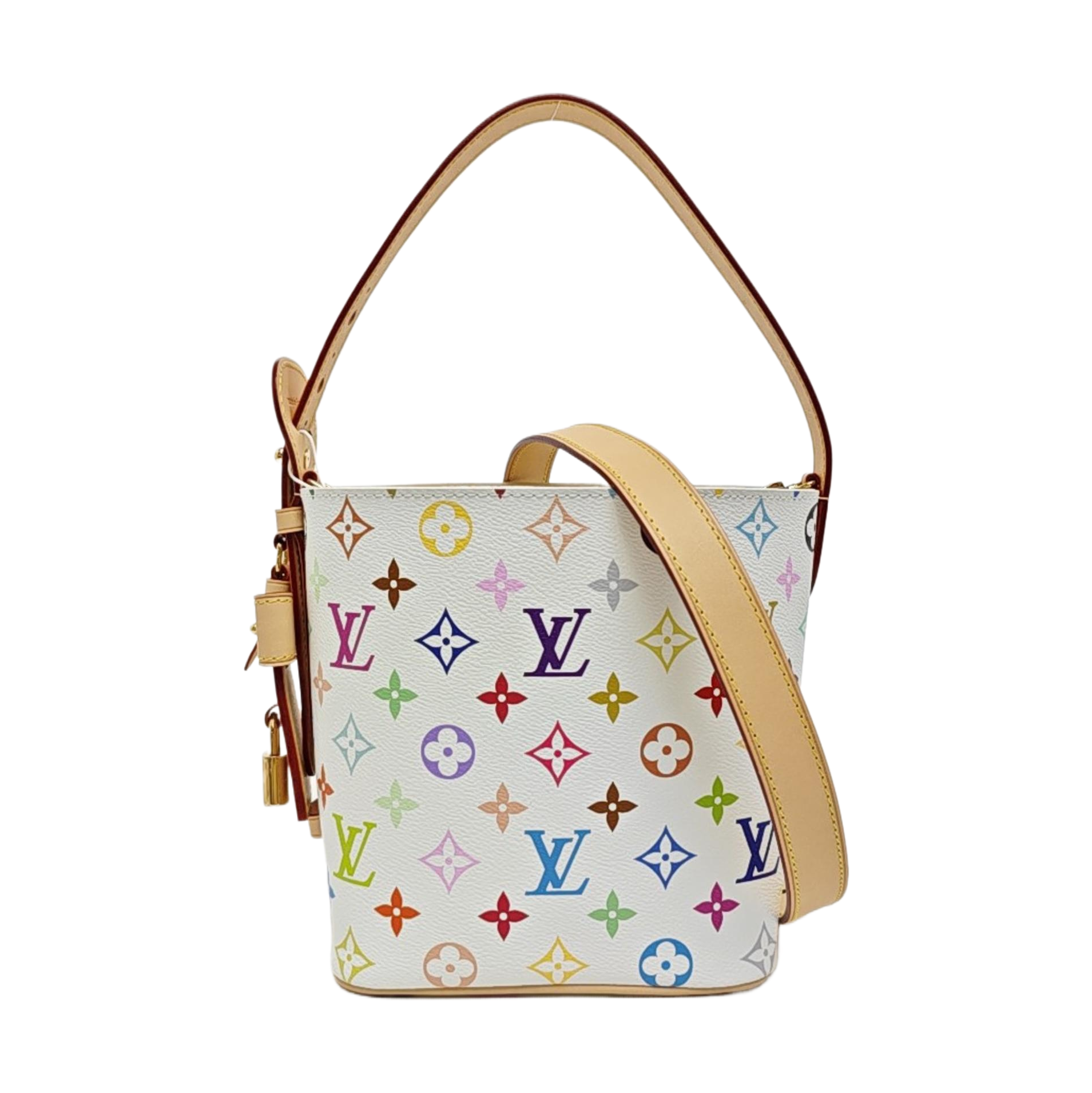 LV × TM ALL IN BB Monogram Coated Canvas White