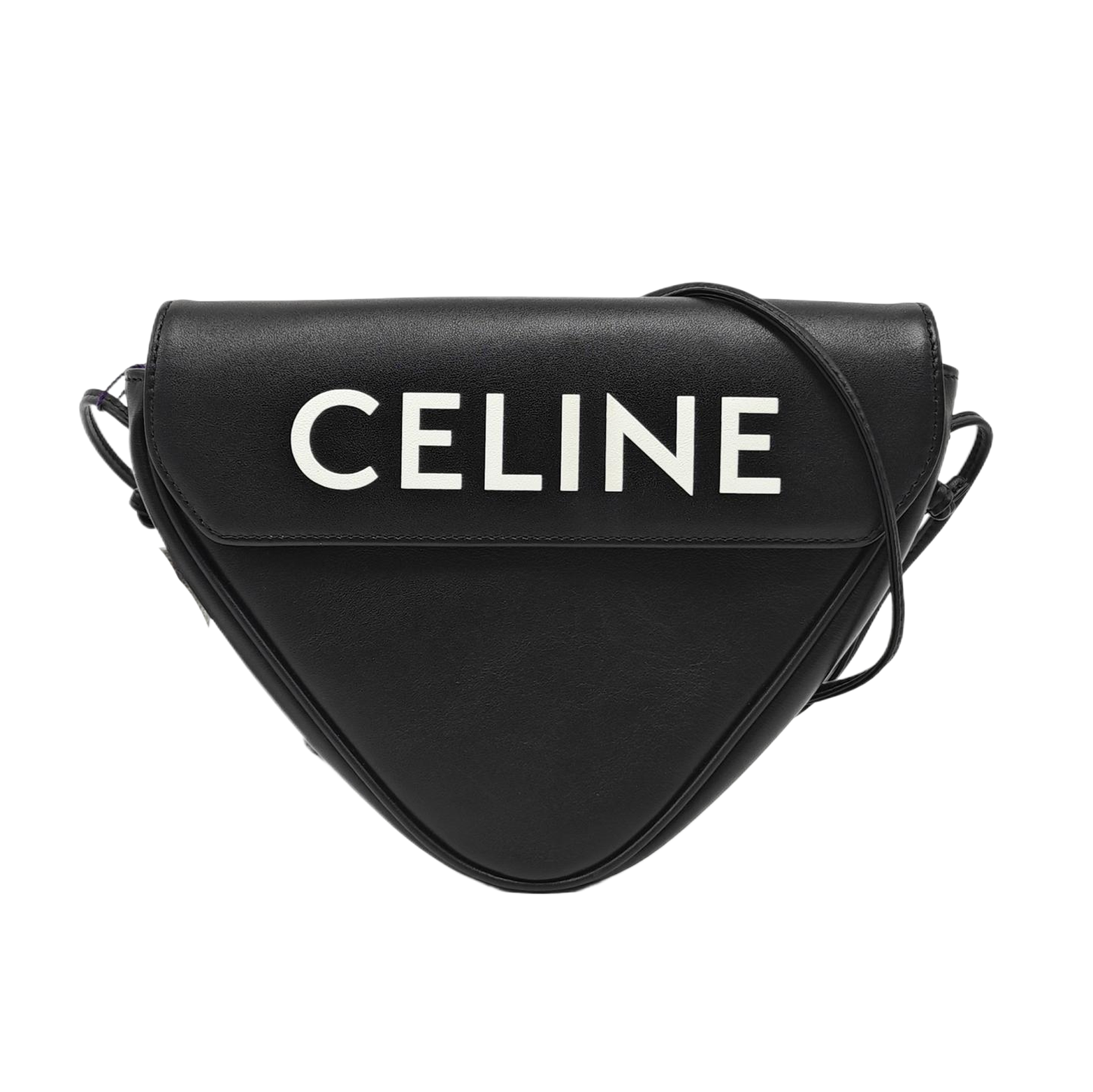 TRIANGLE Calfskin Black
