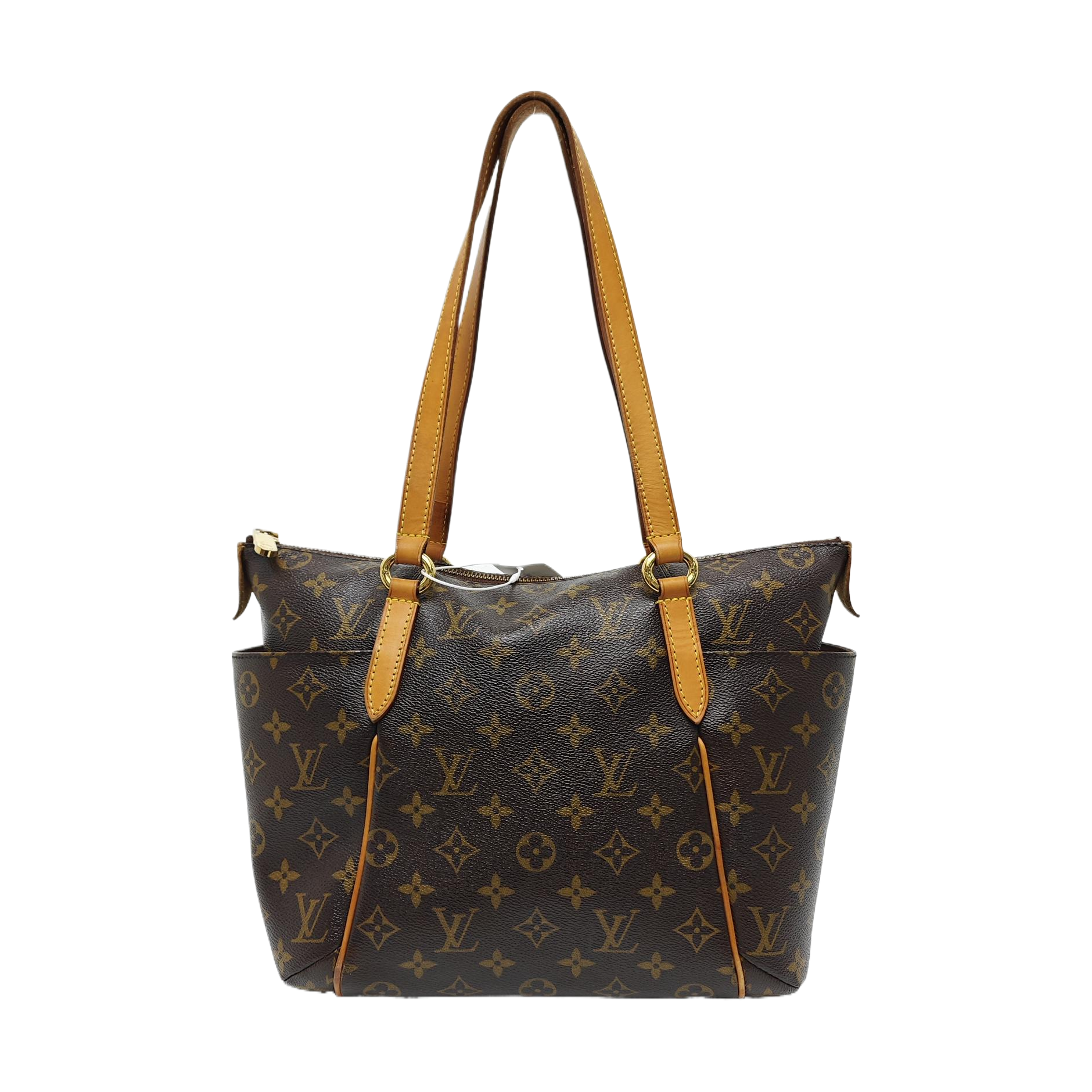 TOTALLY PM Monogram Coated Canvas Brown