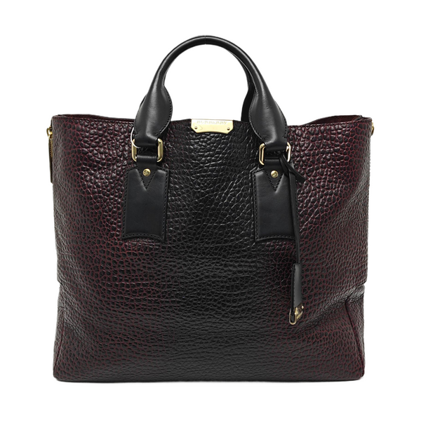 Calfskin Top Handle Bag Red