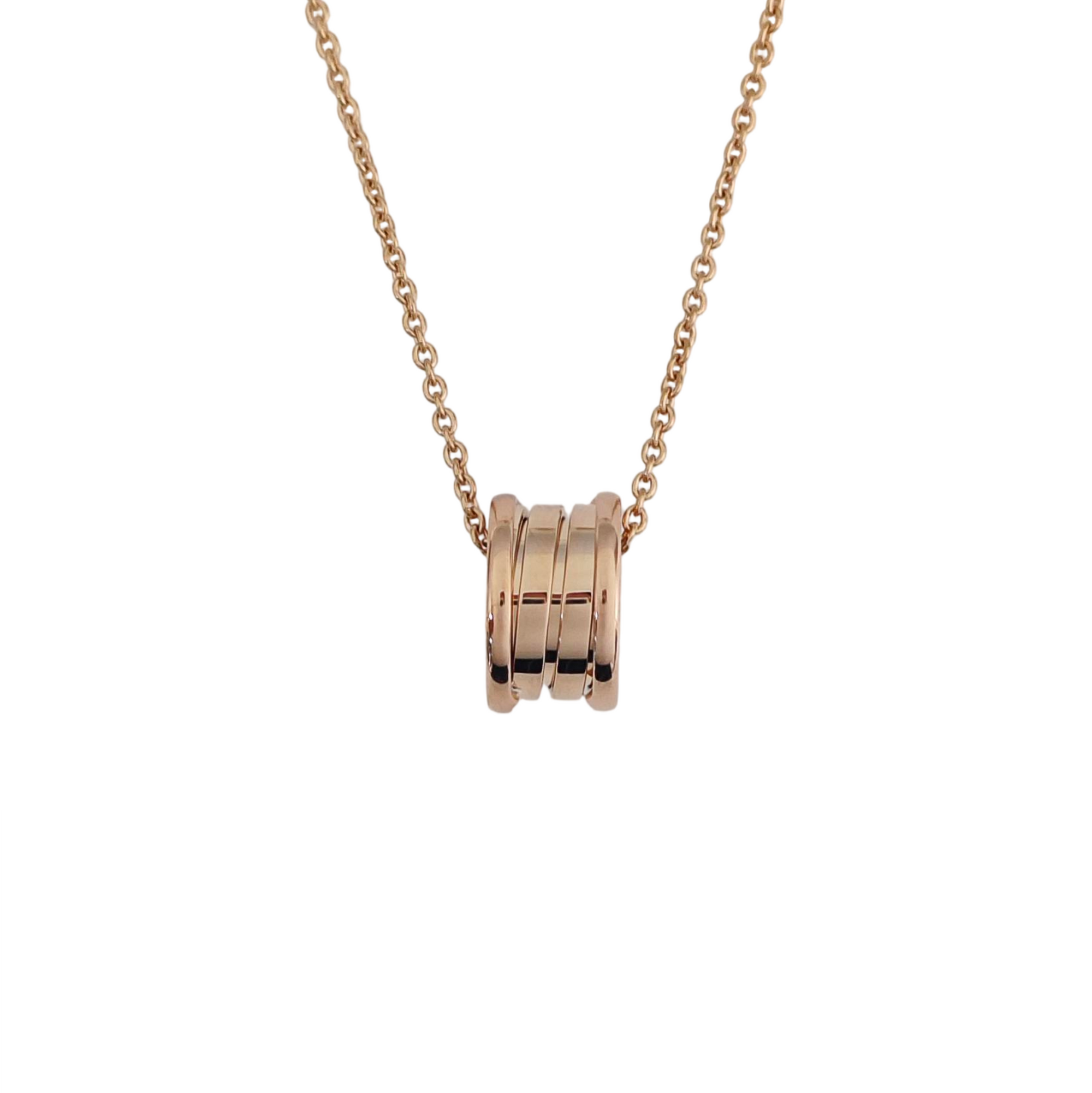 B.ZERO1 18k Rose Gold Necklace