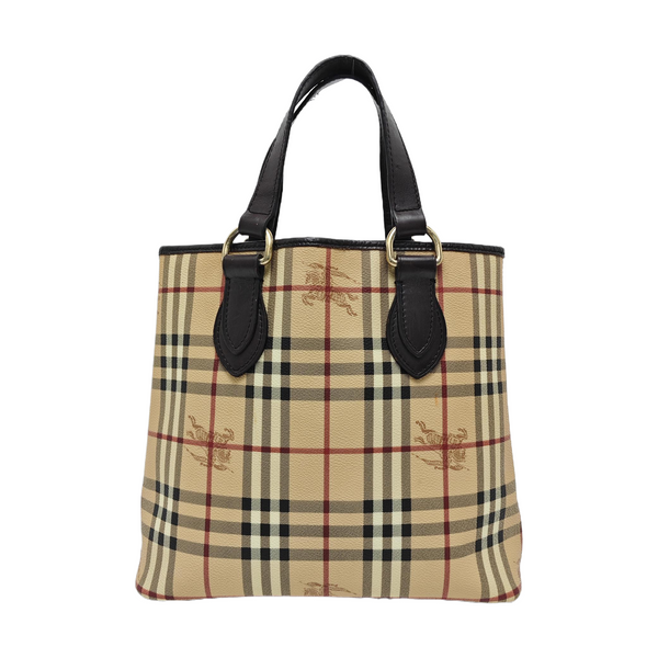 Coated Canvas Tote Bag Multicolor