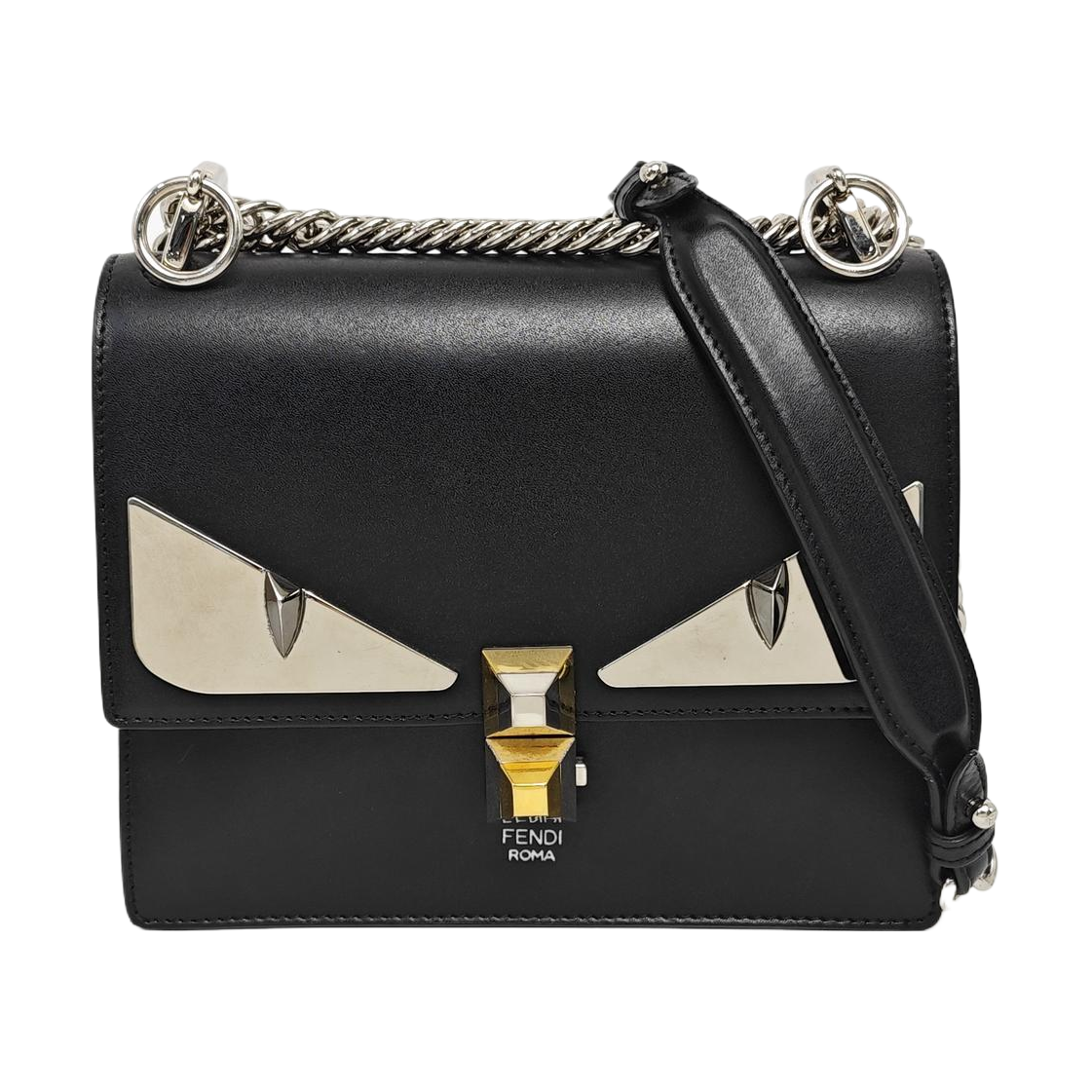 Kan I Mini Calfskin Black