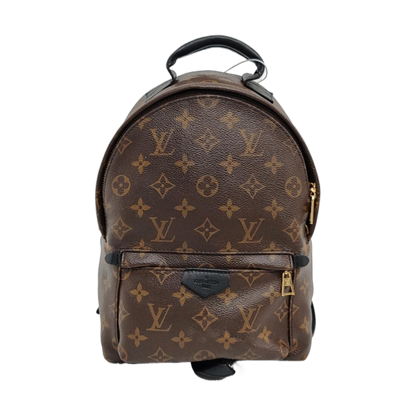PALM SPRINGS PM Monogram Coated Canvas Brown
