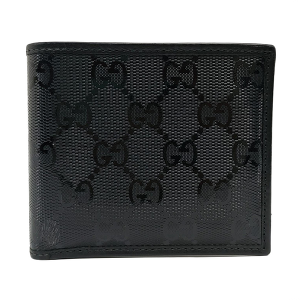 Monogram Coated Canvas Wallet Black
