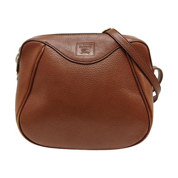 Calfskin Crossbody Bag Brown