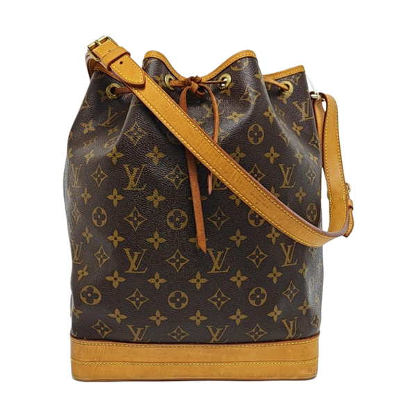 NOÉ GM Monogram Coated Canvas Brown