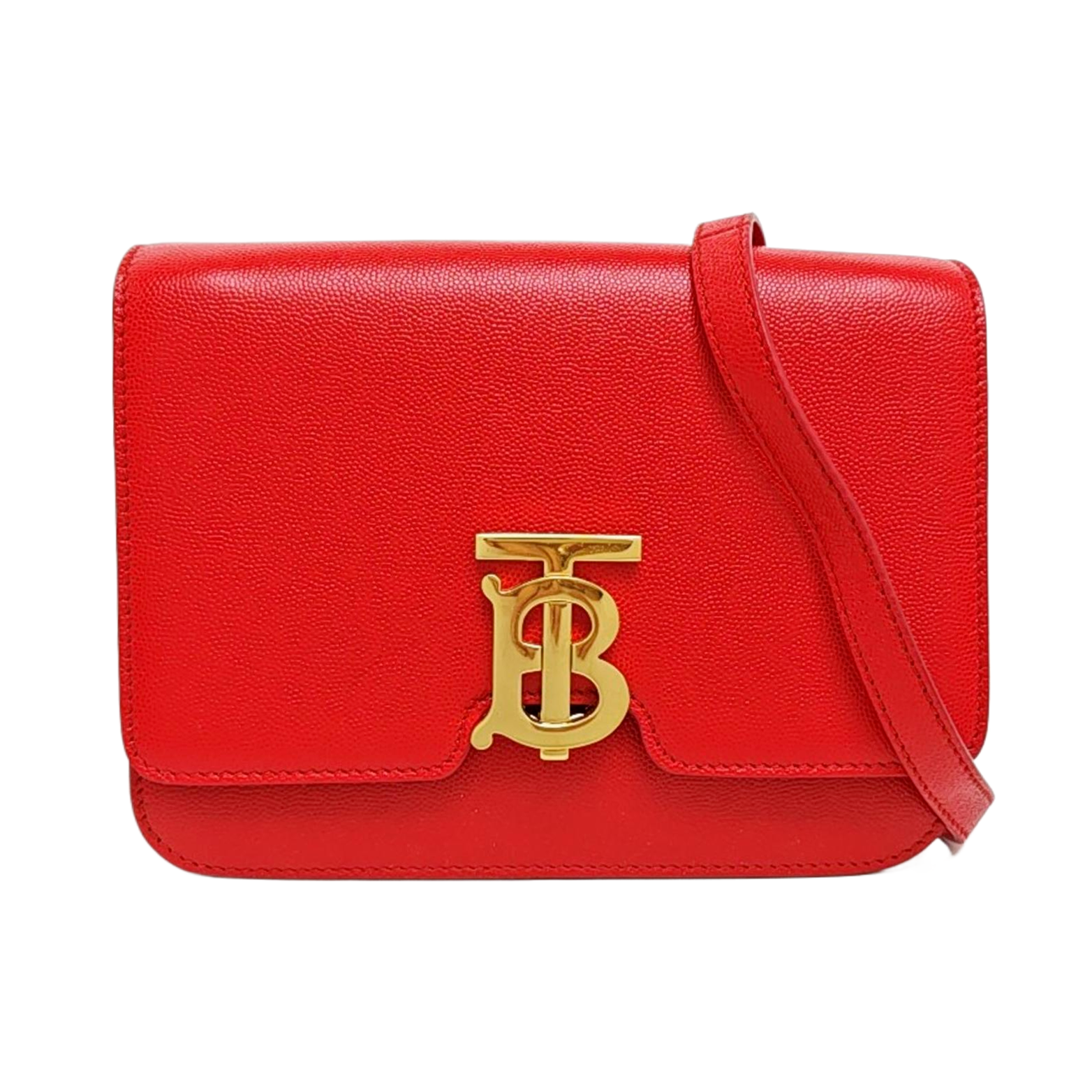TB Small Calfskin Red