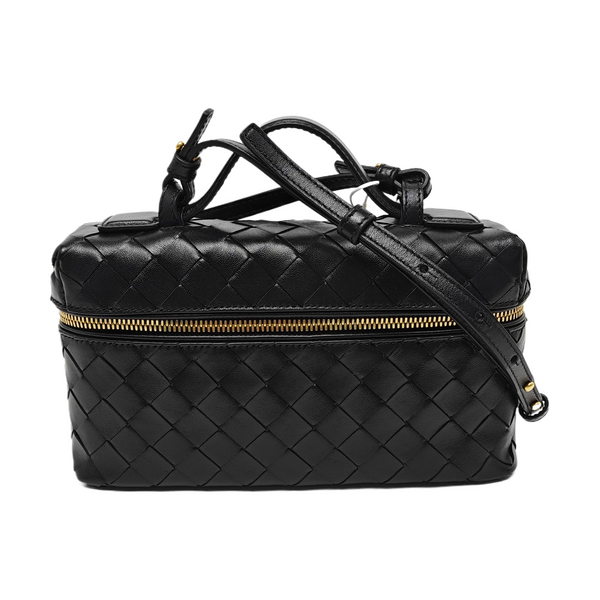 Calfskin Shoulder Bag Black