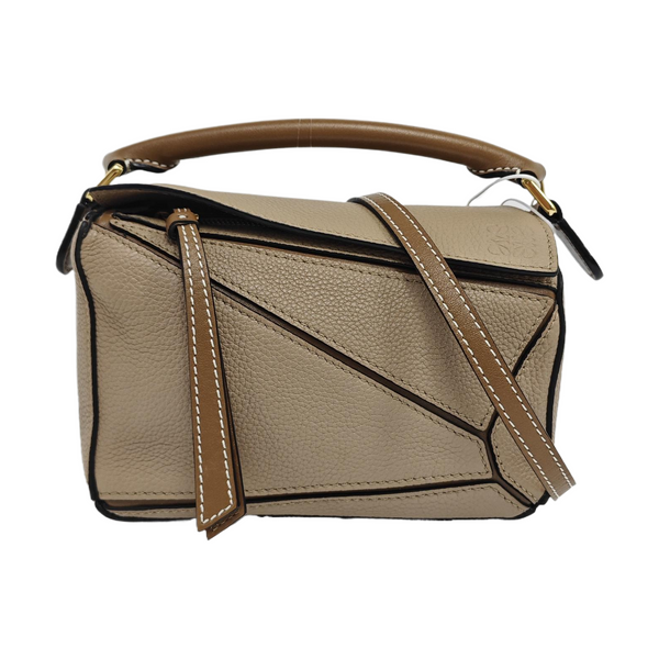 Puzzle Mini Calfskin Gray
