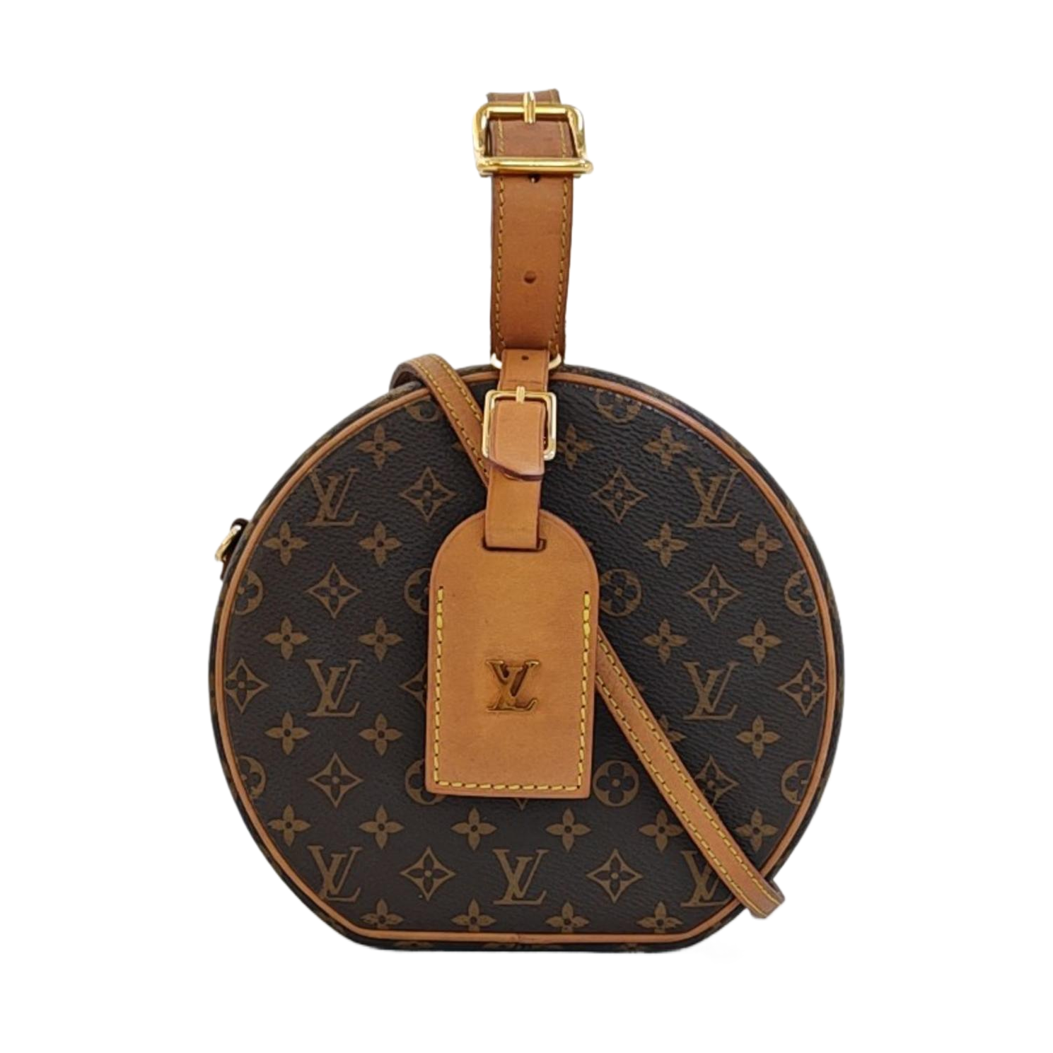 BOITE CHAPEAU PM Monogram Coated Canvas Brown
