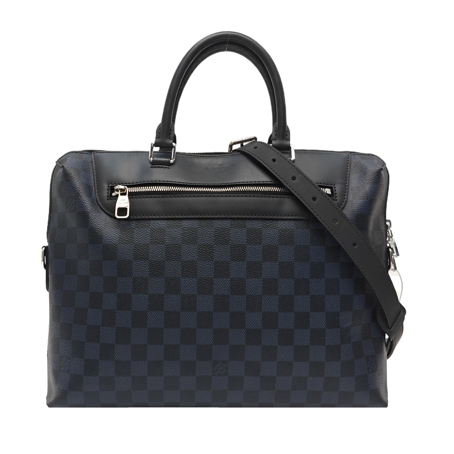 PORTE-DOCUMENTS Damier Coated Canvas Blue