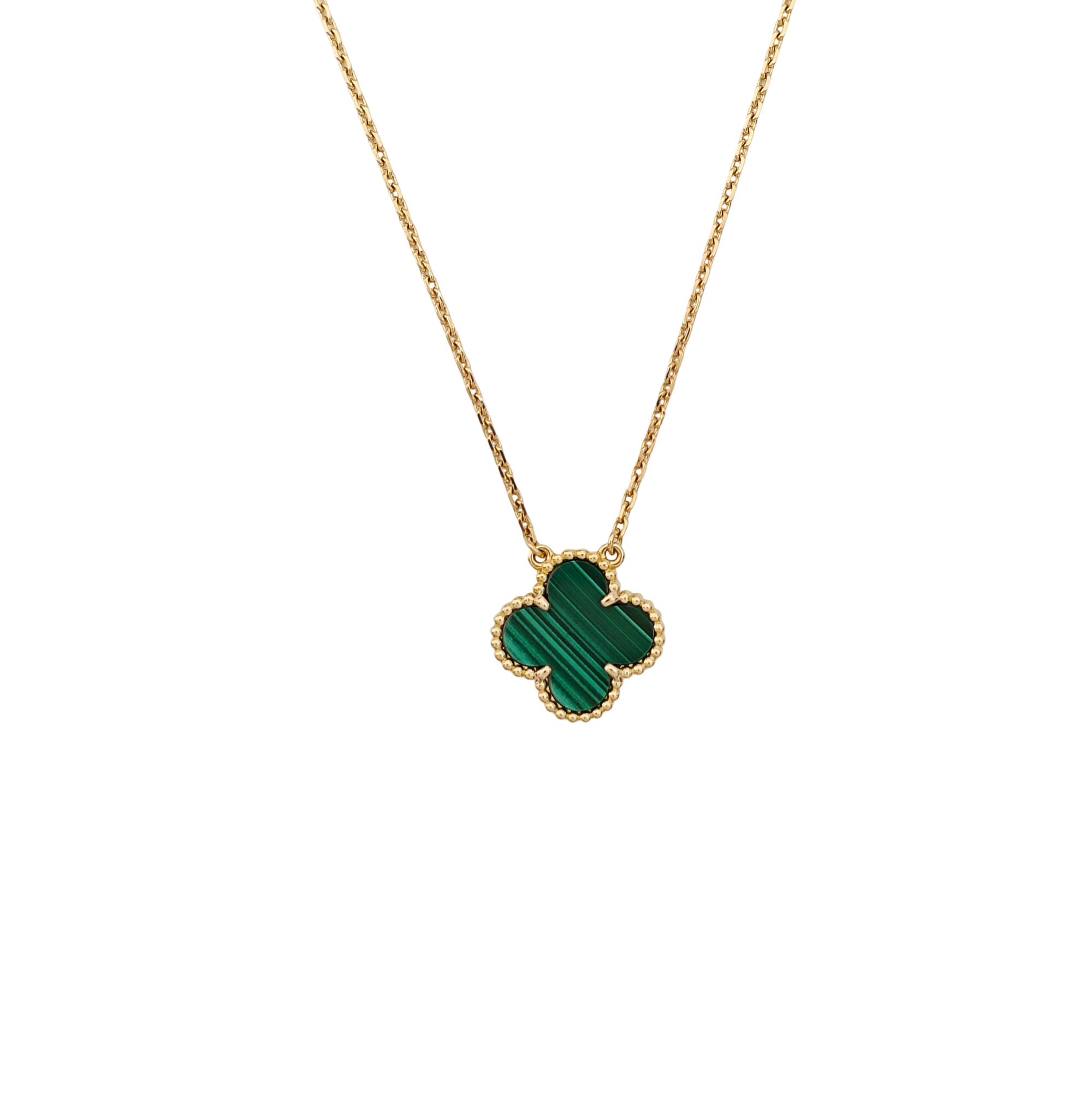 Vintage Alhambra 18k Gold Necklace