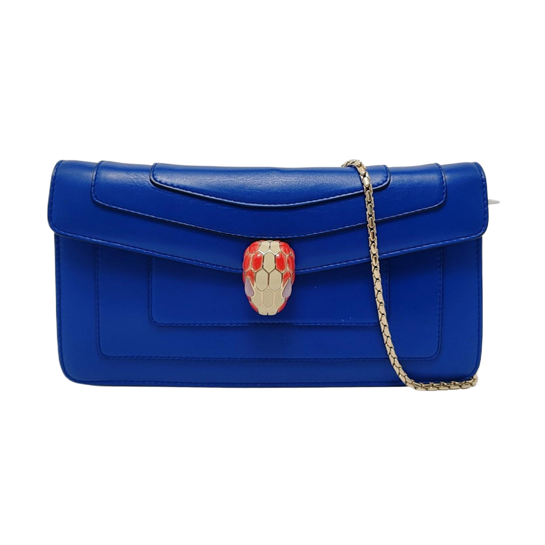 SERPENTI FOREVER Calfskin Blue