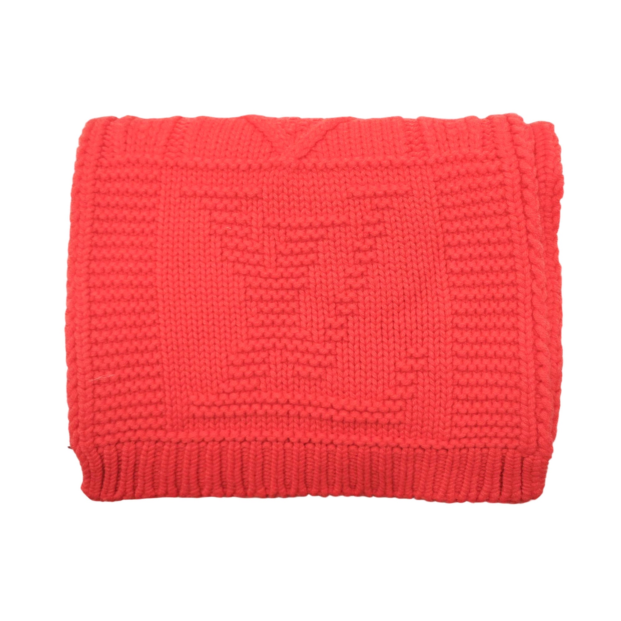 Wool Scarf Red