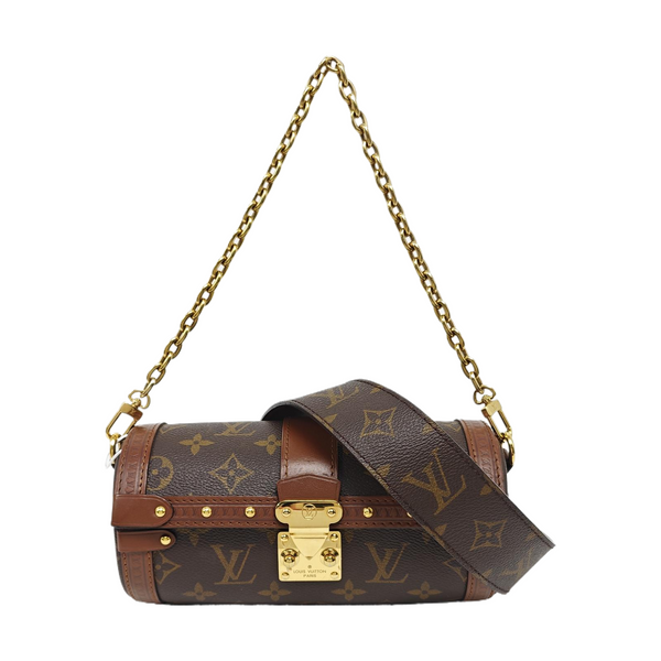 PAPILLON 19 Monogram Coated Canvas Brown
