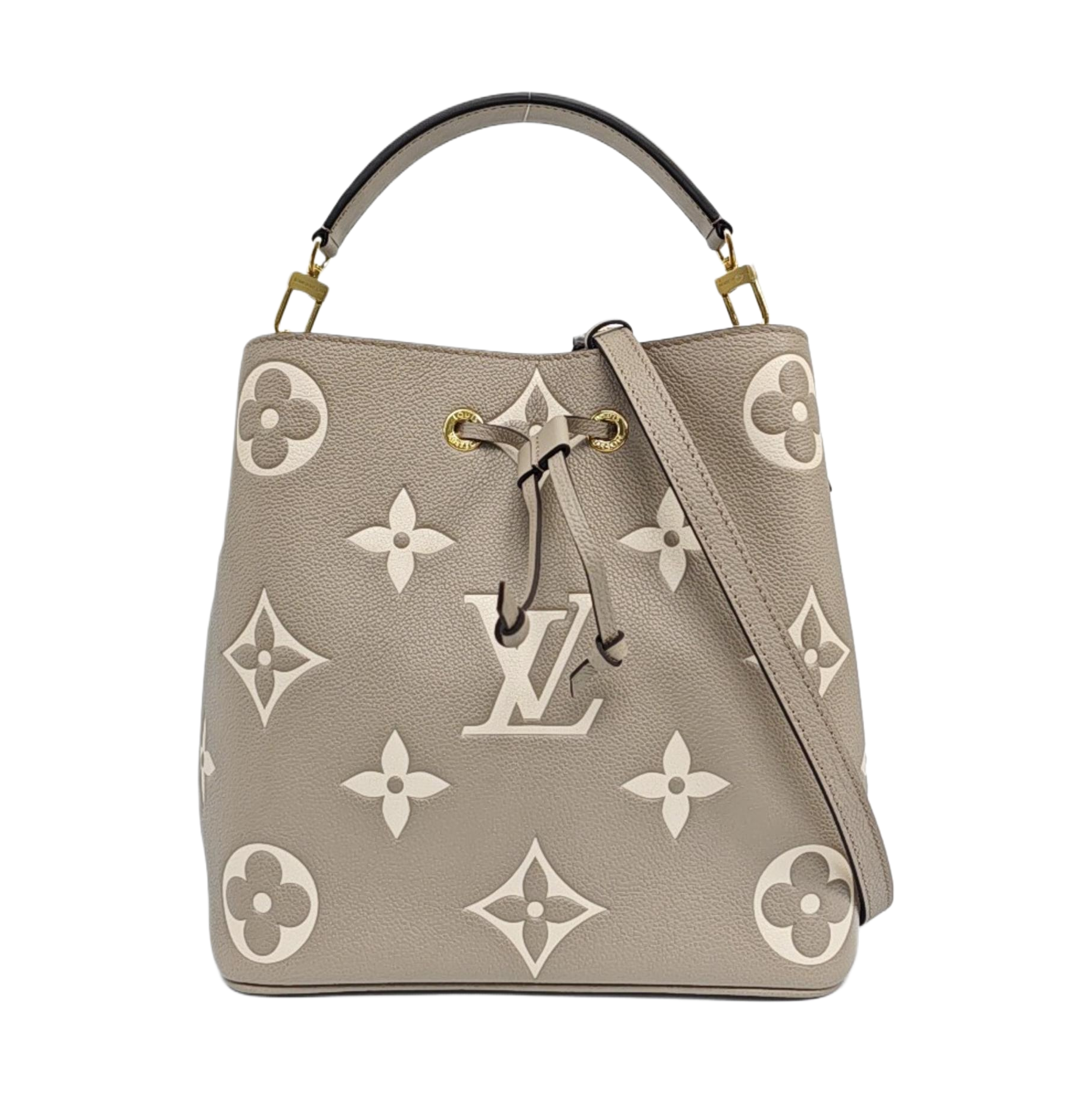 NÉONOÉ MM Calfskin Gray