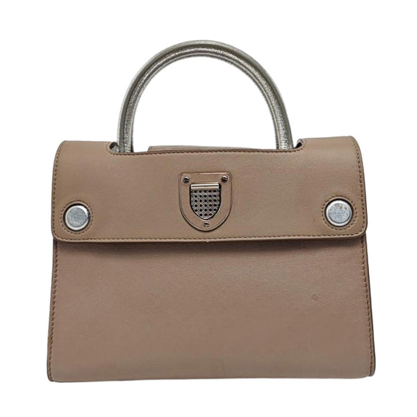 Authenticated pre-owned  Diorever Calfskin Brown - Tote Bag at Looply
