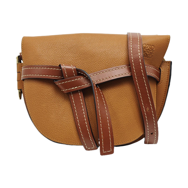 Gate Small Calfskin Brown