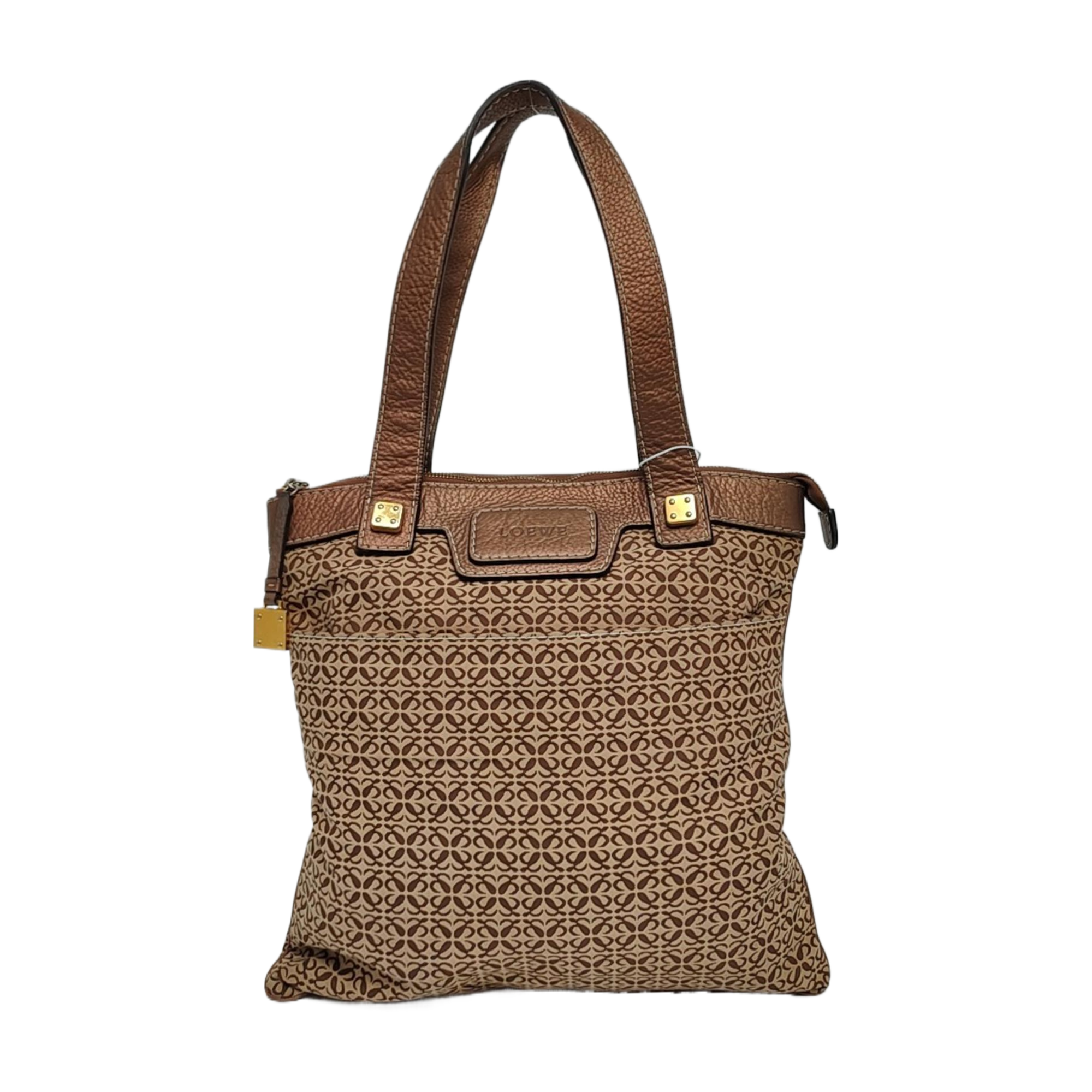 Canvas Tote Bag Brown