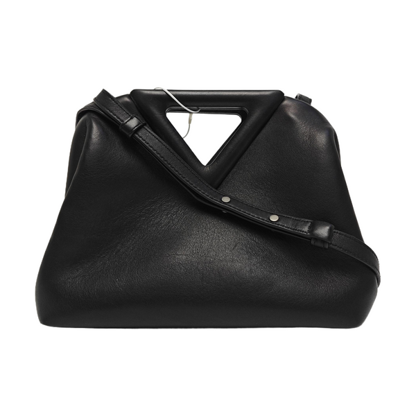 Point Small Calfskin Black