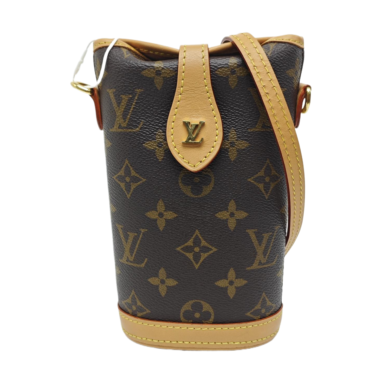 FOLD ME Monogram Coated Canvas Brown