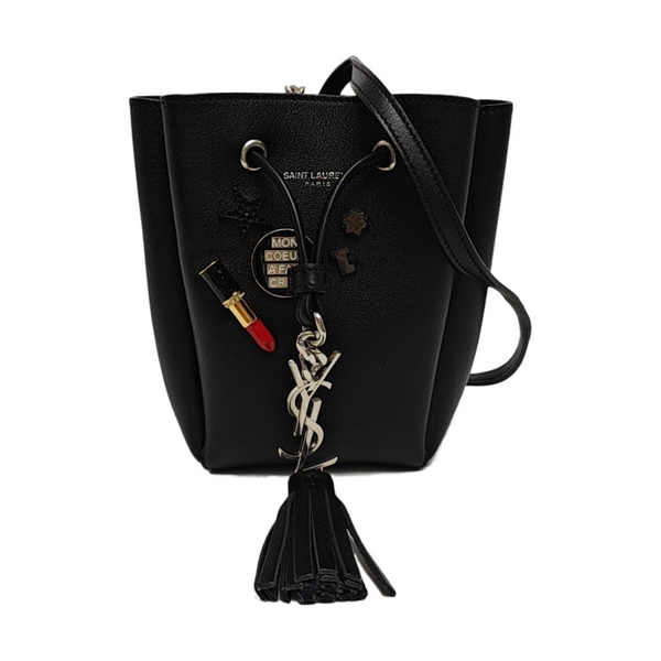 Calfskin Bucket Bag Black