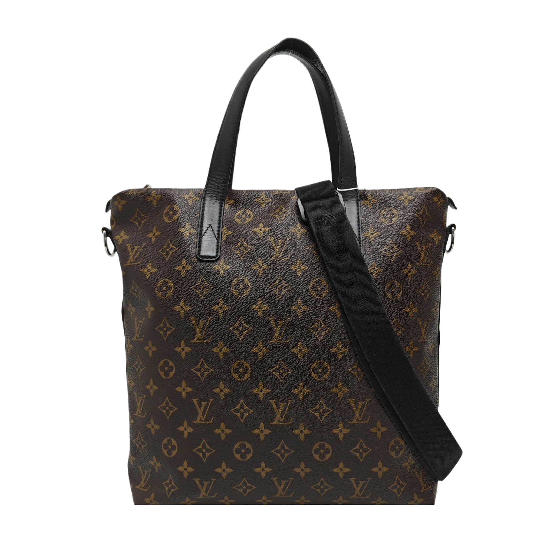 KITAN Monogram Coated Canvas Brown