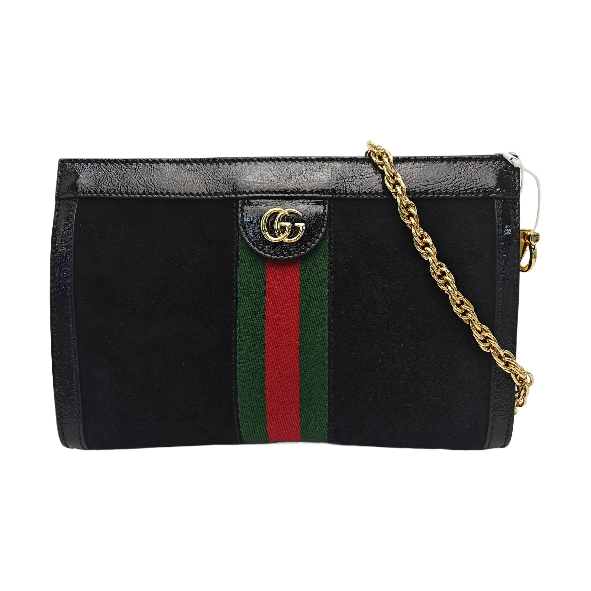 Ophidia Small Suede Black
