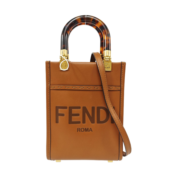 Sunshine Mini Calfskin Brown