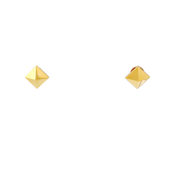 Metal Gold Stud Earrings
