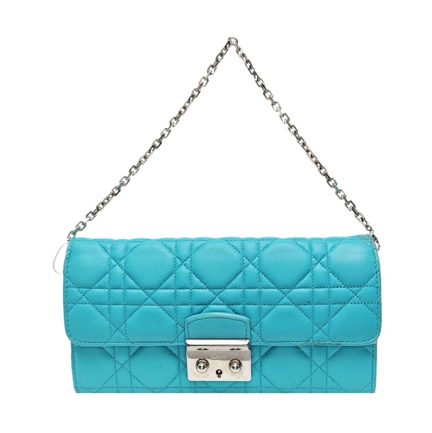 Miss Dior Cannage Calfskin Green
