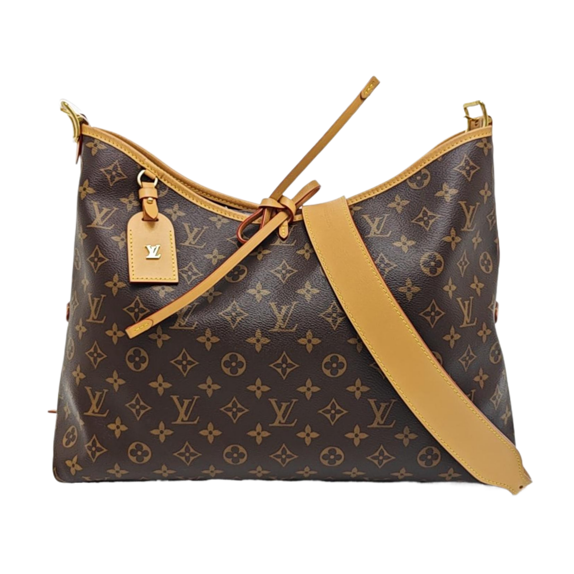 CARRYALL MM Monogram Coated Canvas Brown
