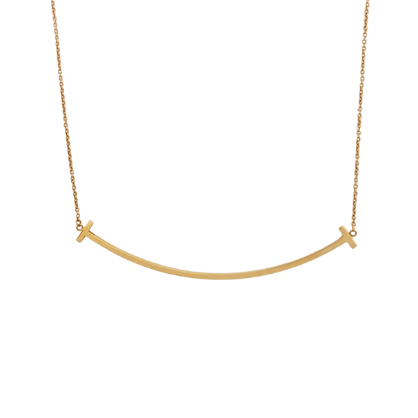 Tiffany T 18k Rose Gold Necklace
